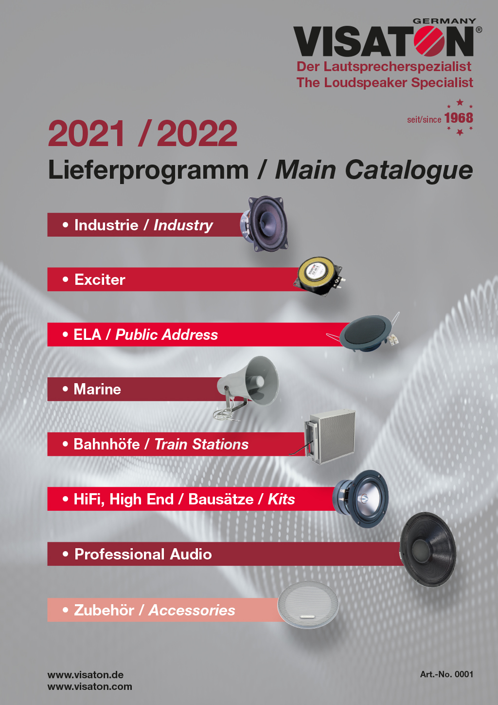 VISATON Main Catalogue  2021/2022