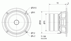 TI 100 - 8 Ohm