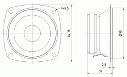 FR 8 TA - 4 Ohm