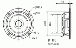 B 100 - 6 Ohm