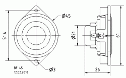 BF 45 - 8 Ohm