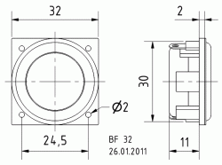 Zeichnung BF 32 S