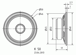 K 50 - 8 Ohm