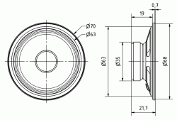 K 70 - 8 Ohm