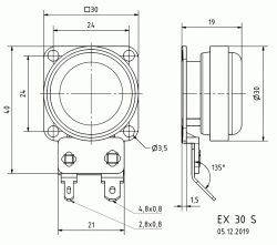 EX 30 S - 8 Ohm