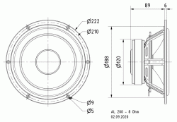 AL 200 - 8 Ohm