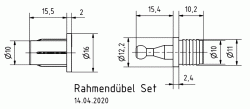 Rahmendübel 