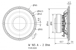 W 165 A - 2 Ohm