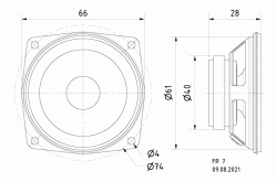 FR 7 - 4 Ohm