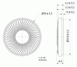 K 36 WP - 50 Ohm