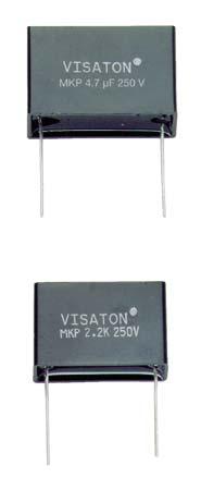 10x MKP Folien KondensatorenYE-DSTeapo0,1 µF250 VACRM 15 mm 